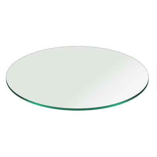 Round glass table top inch - table,