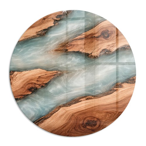 Toughened glass table top - top, and