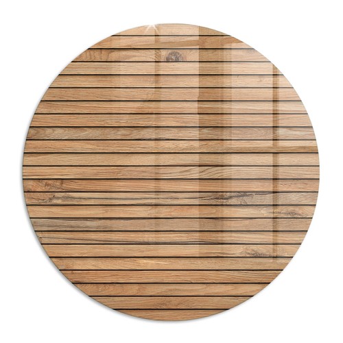 Toughened glass wooden table - toughened,