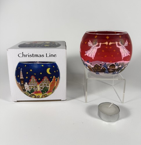 Germany glass tealight candle - glass,