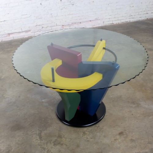 Postmodern dining table - postmodern,